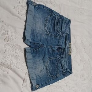 Truce Blue Jeans with Gold Detailing